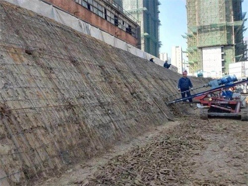 云阳建筑边坡支护